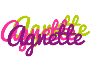 Agnette flowers logo