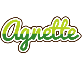 Agnette golfing logo