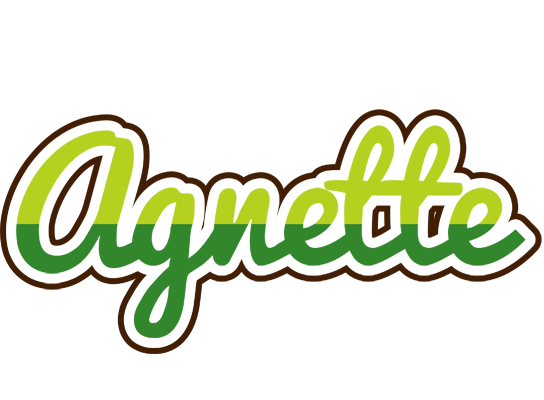 Agnette golfing logo