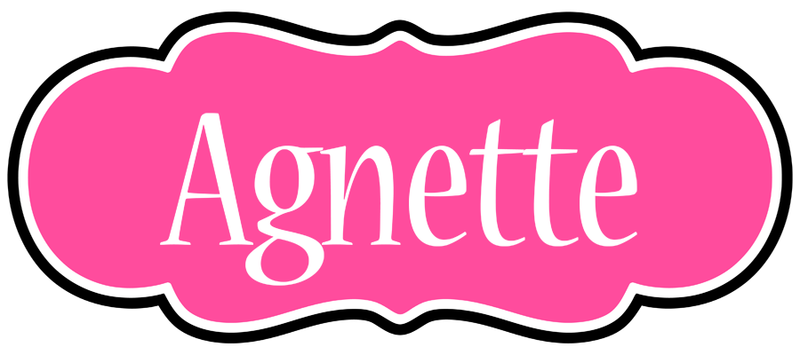 Agnette invitation logo