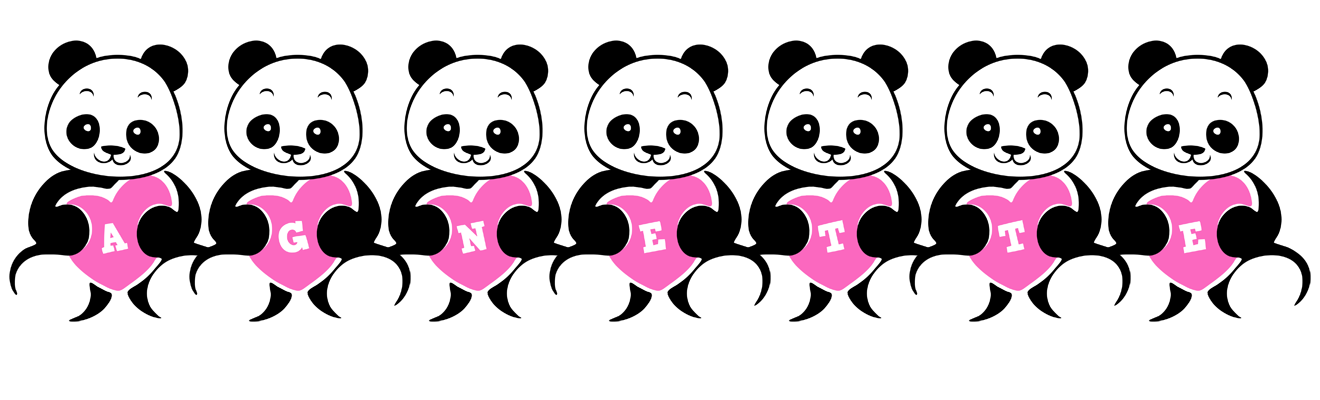 Agnette love-panda logo