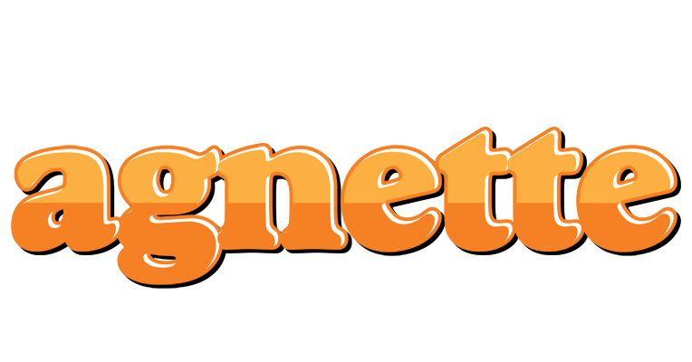 Agnette orange logo