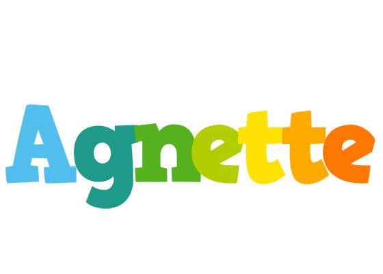 Agnette rainbows logo