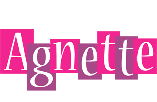 Agnette whine logo