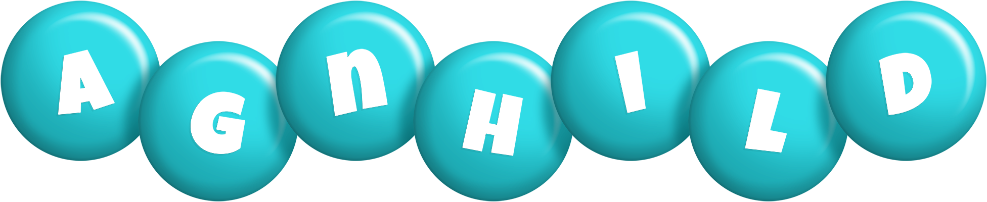 Agnhild candy-azur logo