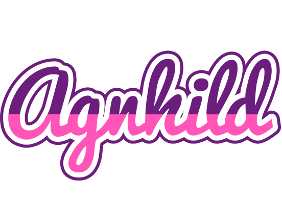 Agnhild cheerful logo