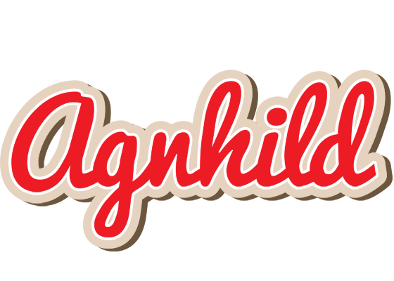 Agnhild chocolate logo