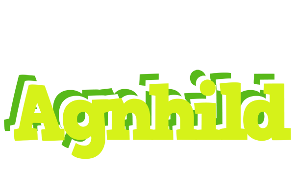 Agnhild citrus logo