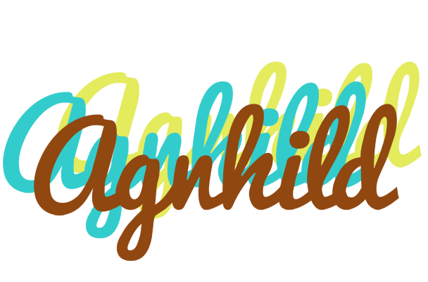 Agnhild cupcake logo