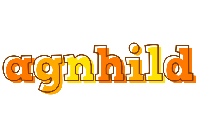 Agnhild desert logo