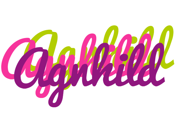 Agnhild flowers logo
