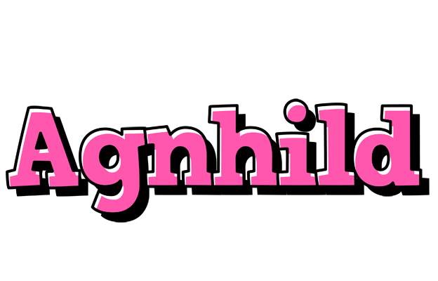 Agnhild girlish logo