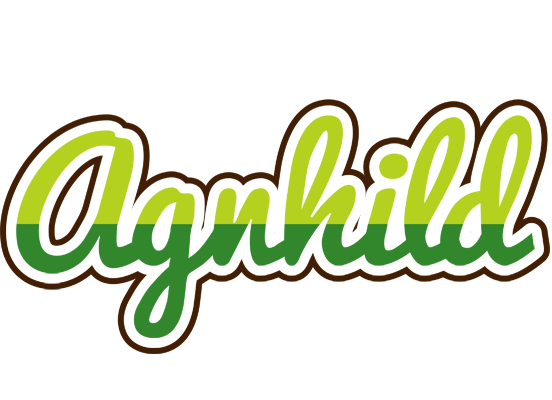 Agnhild golfing logo