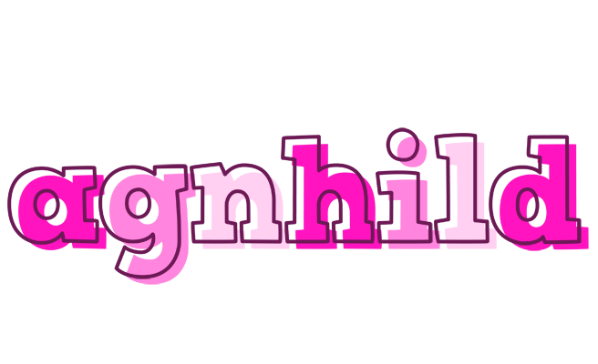 Agnhild hello logo