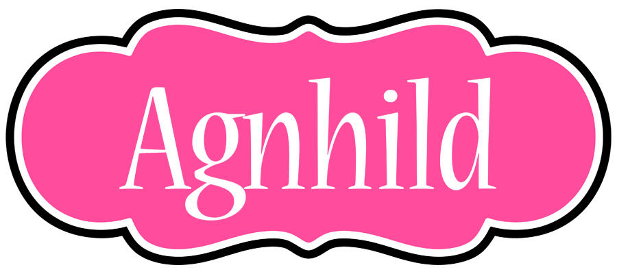 Agnhild invitation logo