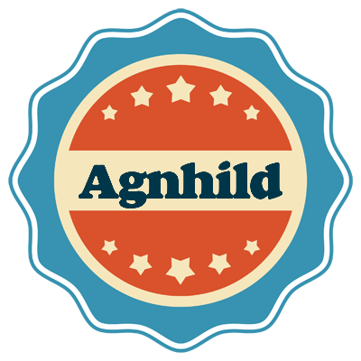 Agnhild labels logo