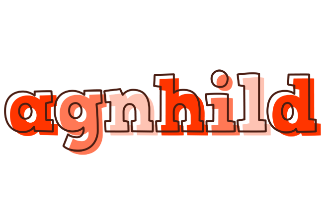 Agnhild paint logo