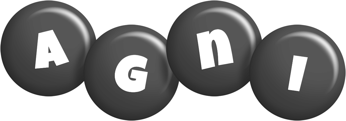 Agni candy-black logo