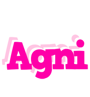 Agni dancing logo