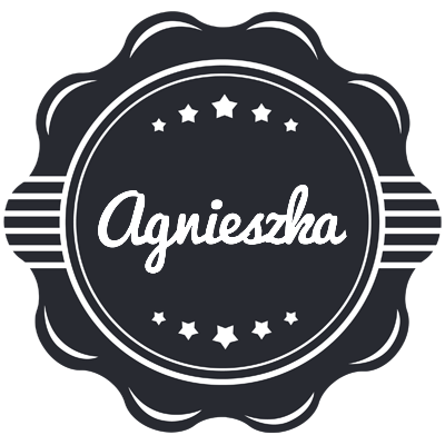 Agnieszka badge logo
