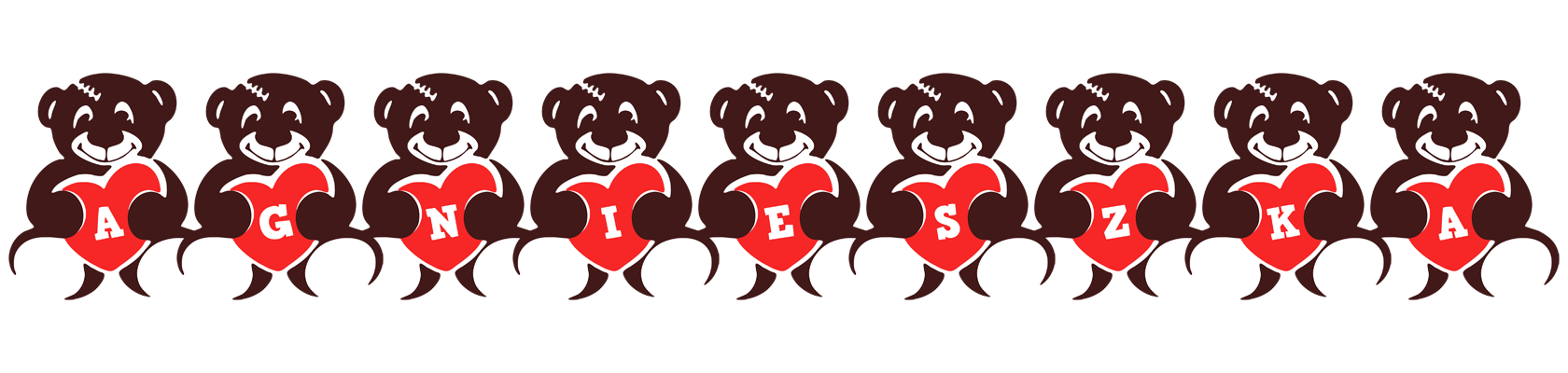 Agnieszka bear logo