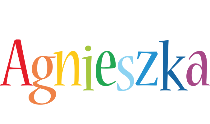 Agnieszka birthday logo