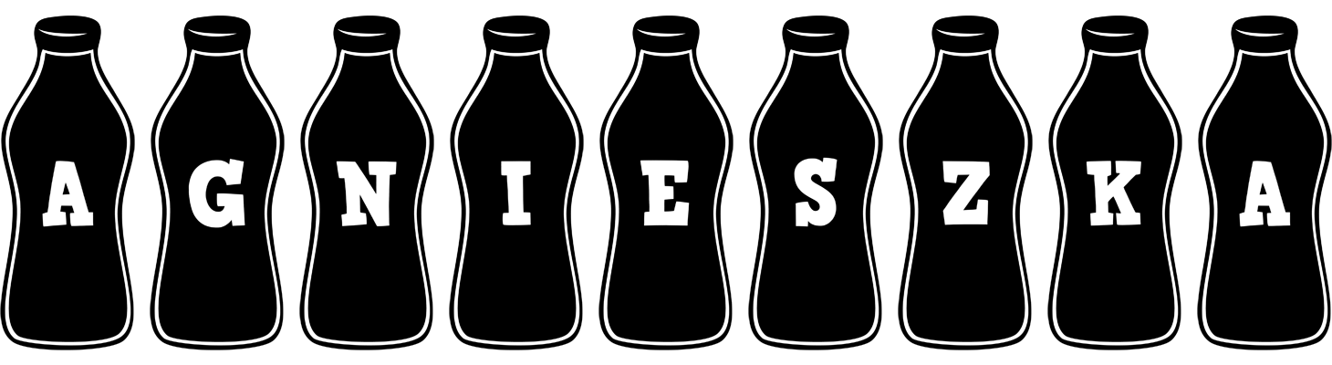 Agnieszka bottle logo