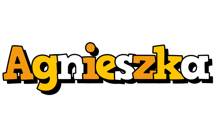 Agnieszka cartoon logo