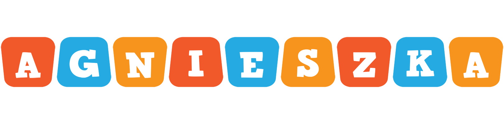 Agnieszka comics logo