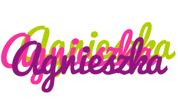 Agnieszka flowers logo