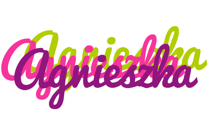 Agnieszka flowers logo