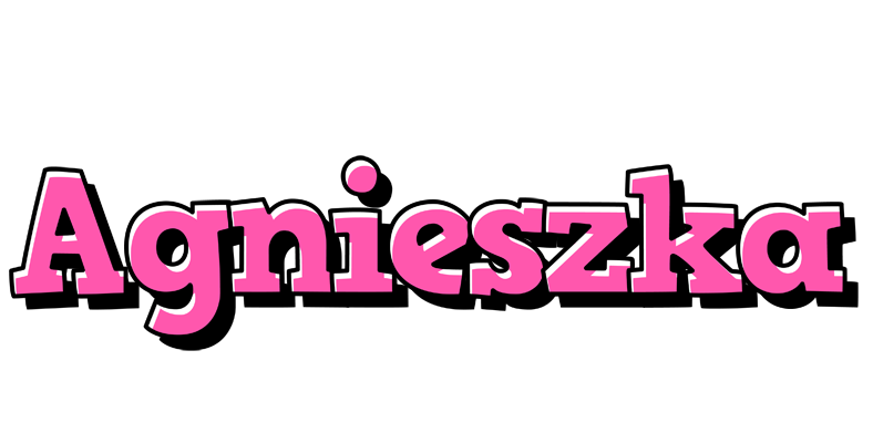 Agnieszka girlish logo