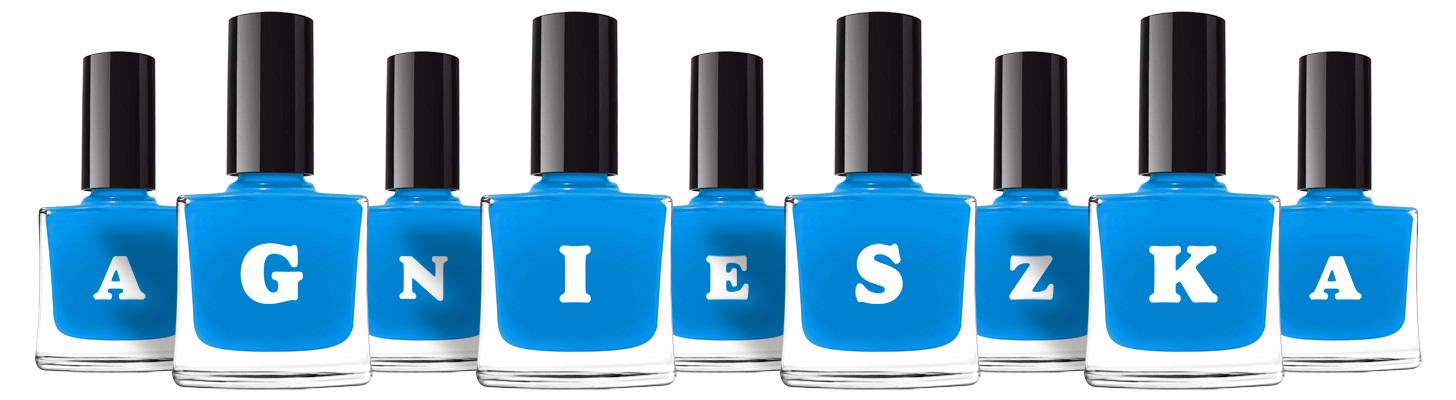 Agnieszka glossy logo
