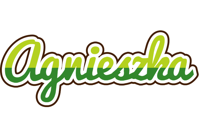 Agnieszka golfing logo