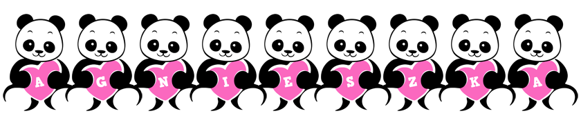 Agnieszka love-panda logo