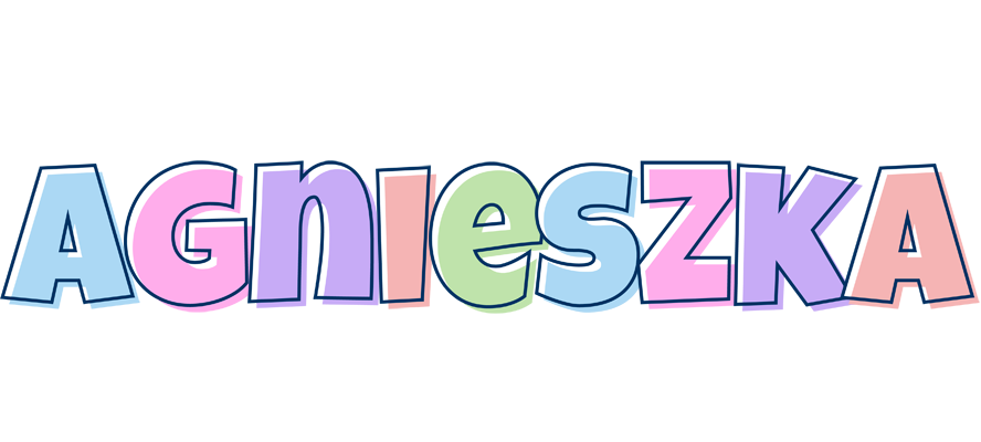Agnieszka pastel logo