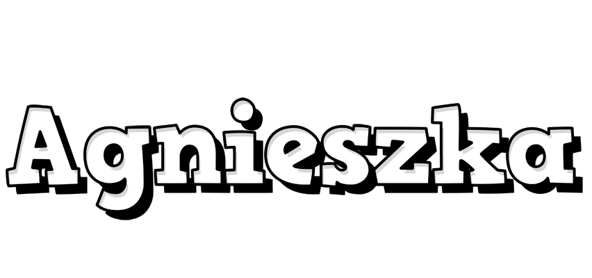 Agnieszka snowing logo