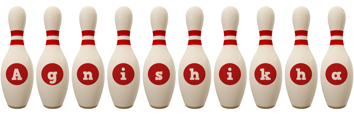 Agnishikha bowling-pin logo