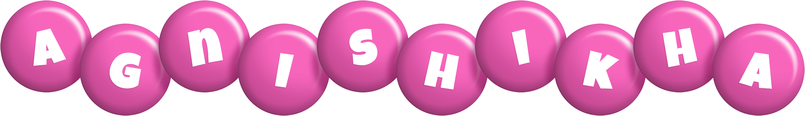 Agnishikha candy-pink logo