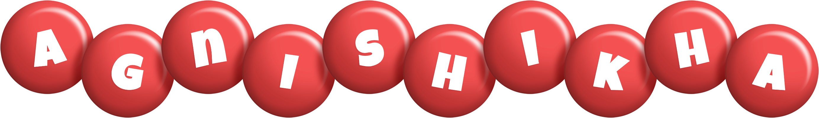 Agnishikha candy-red logo
