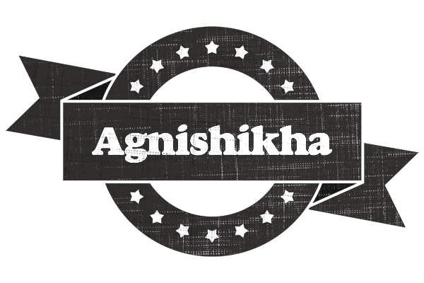Agnishikha grunge logo