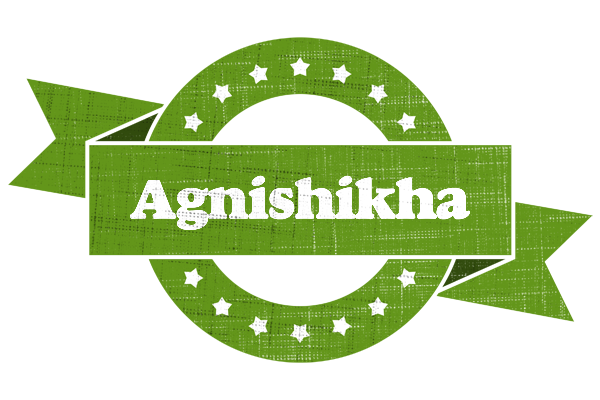 Agnishikha natural logo