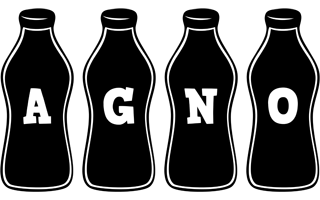 Agno bottle logo