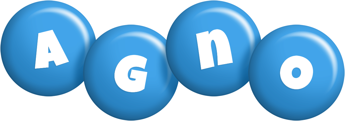 Agno candy-blue logo