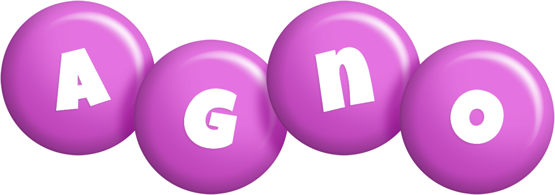 Agno candy-purple logo