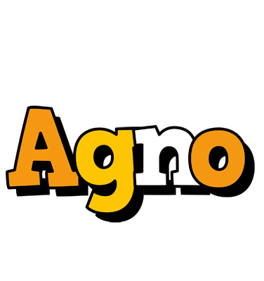 Agno cartoon logo