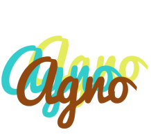 Agno cupcake logo