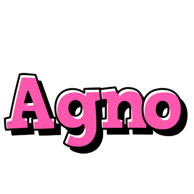 Agno girlish logo