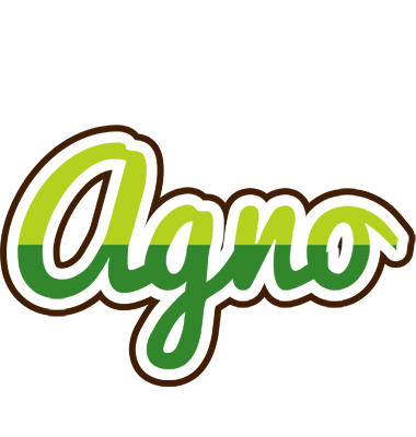 Agno golfing logo