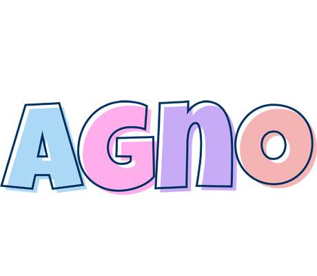 Agno pastel logo